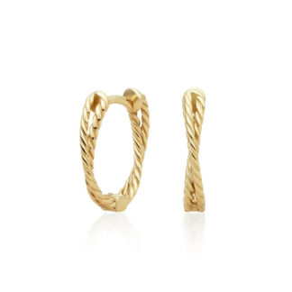 Sparkling EAG22 Double Twist Gold – Polished