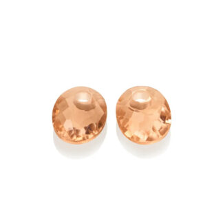 Sparkling EAGEM42-SO Small Oval – Champagne Quartz