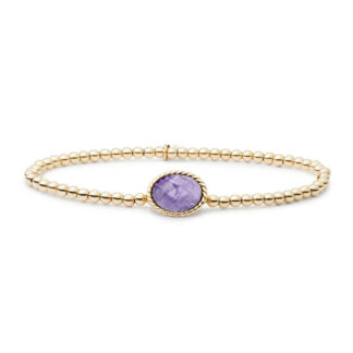 Sparkling SB-G-3MM-TG05 Gold – Amethyst Twist