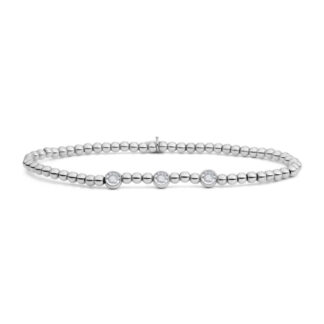 Sparkling SB-S-3MM-CB01 Silver – 3 Beads White