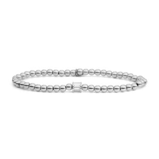 Sparkling SB-S-4MM-BA Silver -Baguette Cylinder White