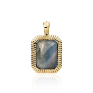 Sparkling SPG23-G18 Gold – Labradorite Baguette