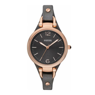 Fossil ES3077 Georgia Leather Watch Grey