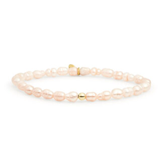 Sparkling SBG-P03-ADD-4MM Peach Pearl Saturn Small – Gold 4M