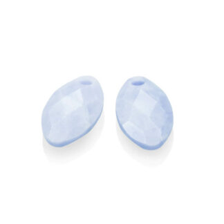 Sparkling EAGEM47-FCLF-S Leaf – Blue Lace Agate