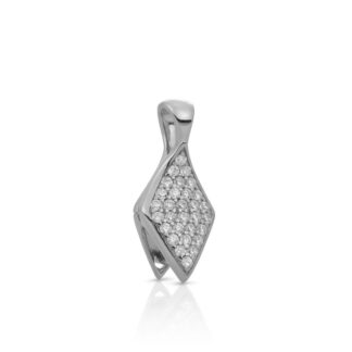 Sparkling PEQS02 Eris Crystal – Polished Rhodium Plated