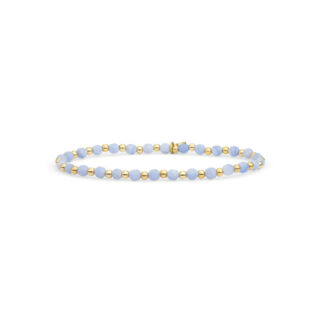 Sparkling SB-GEM47-3MM-MIX Blue Lace Agate Interstellar