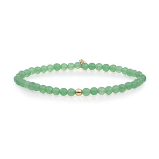 Sparkling SBG-GEM29-ADD-4MM Green Aventurine Saturn Small