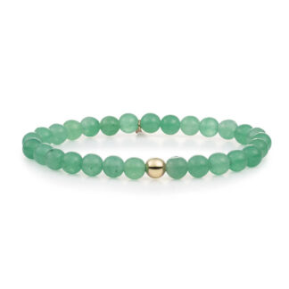 Sparkling SBG-GEM29-ADD-6MM Green Aventurine Saturn Large