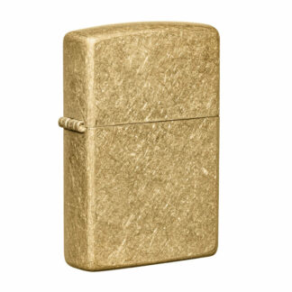 ZIPPO TUMBLED BRASS 49477